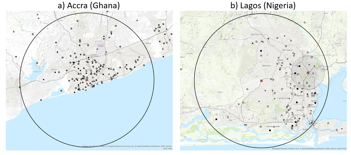 E-waste sites and household location