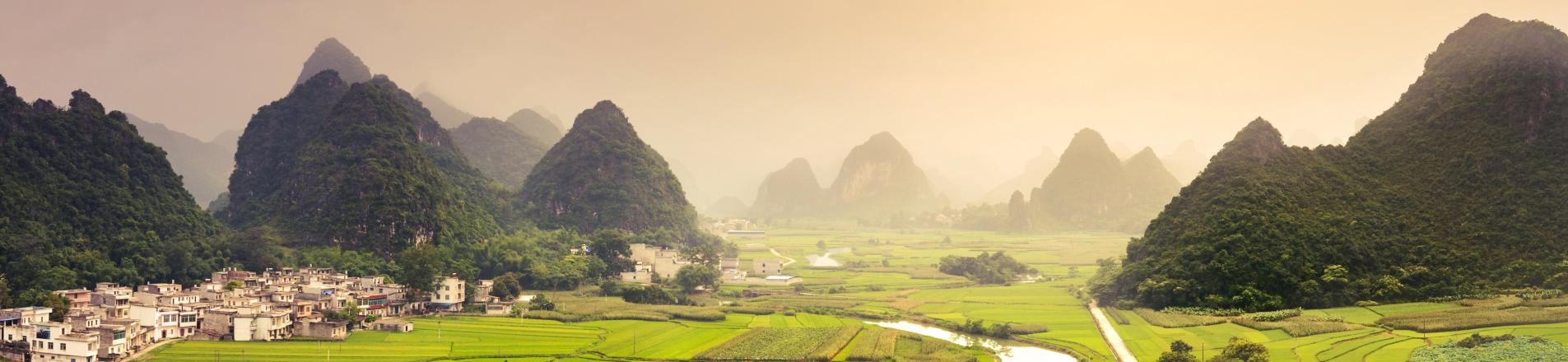 rural China fields transformation