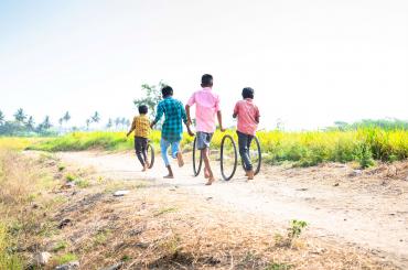 Children playing