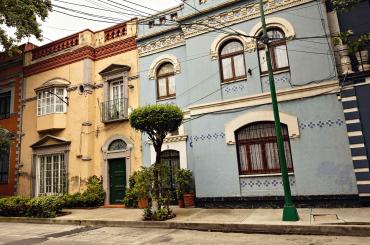 Mexico city colonial house