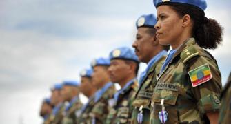 UN peacekeepers Liberia UNMIL