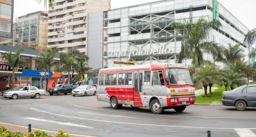 Bus transportation in Lima Peru - Erik González - stock.adobe.com