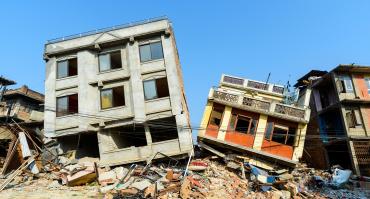 aftermath of the 2015 earthquake in Nepal