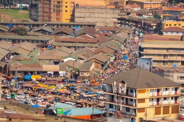 view of kampala uganda